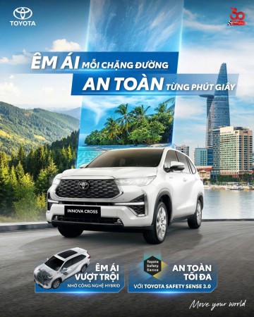 INNOVA CROSS HYBRID - Êm ái mỗi chặng đường, An toàn từng phút giây