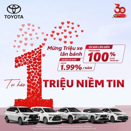 HƯỚNG TỚI TRIỆU XE LĂN BÁNH - TỰ HÀO 1 TRIỆU NIỀM TIN