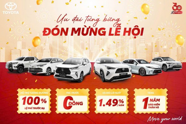 ƯU ĐÃI TƯNG BỪNG - ĐÓN MỪNG LỄ HỘI