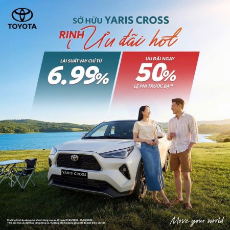 SỞ HỮU YARIS CROSS RINH ƯU ĐÃI HOT