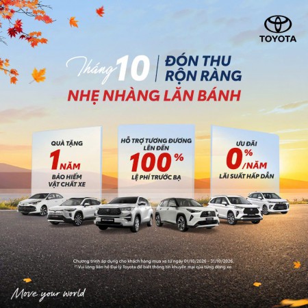 THÁNG 10 ĐÓN THU RỘN RÀNG - NHẸ NHÀNG LĂN BÁNH