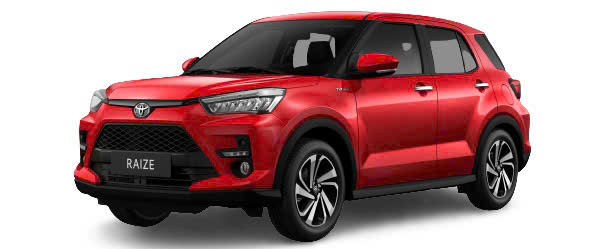 RAIZE 2025,  giá từ 510.000.000