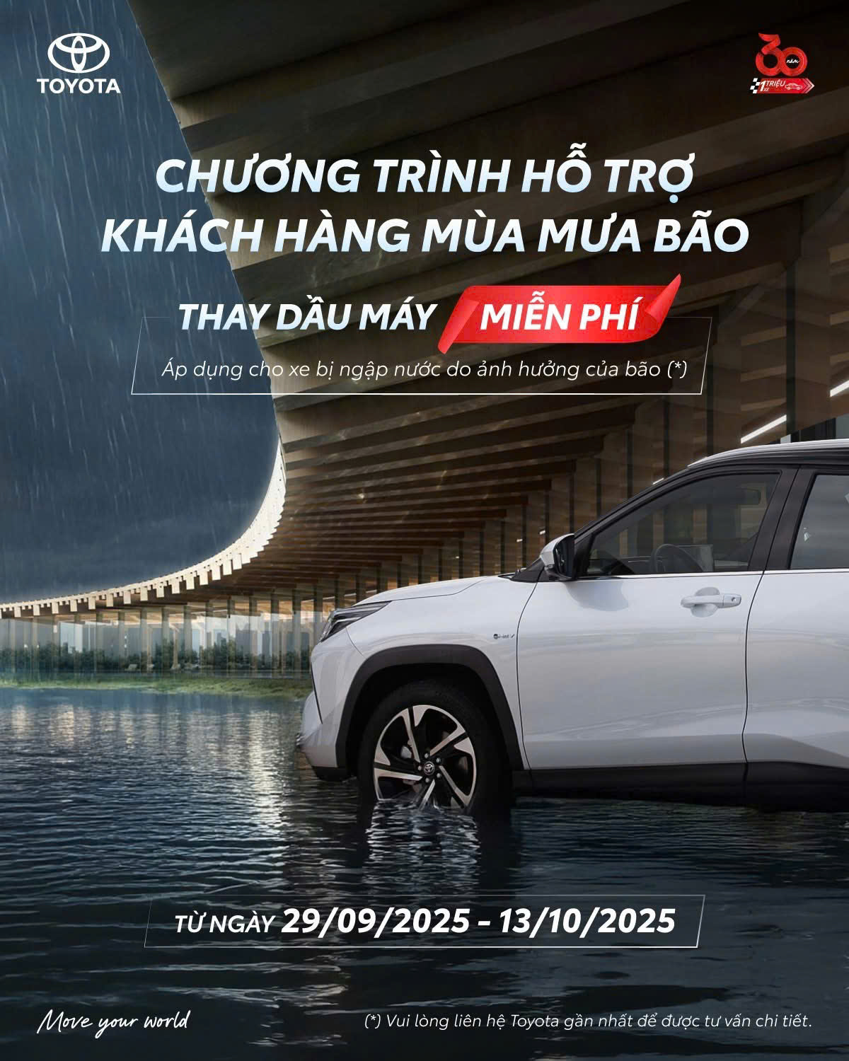 CHƯƠNG TRÌNH HỖ TRỢ KHÁCH HÀNG MÙA MƯA BÃO BUALOI