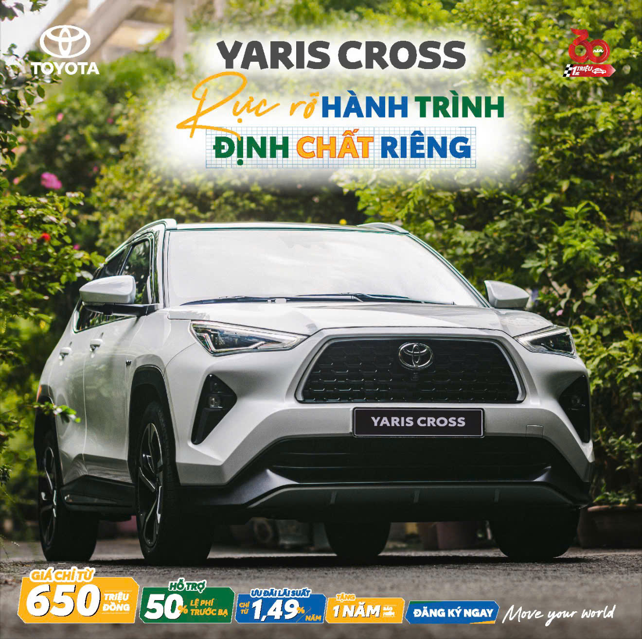 YARIS CROSS - RỰC RỠ HÀNH TRÌNH, ĐỊNH CHẤT RIÊNG