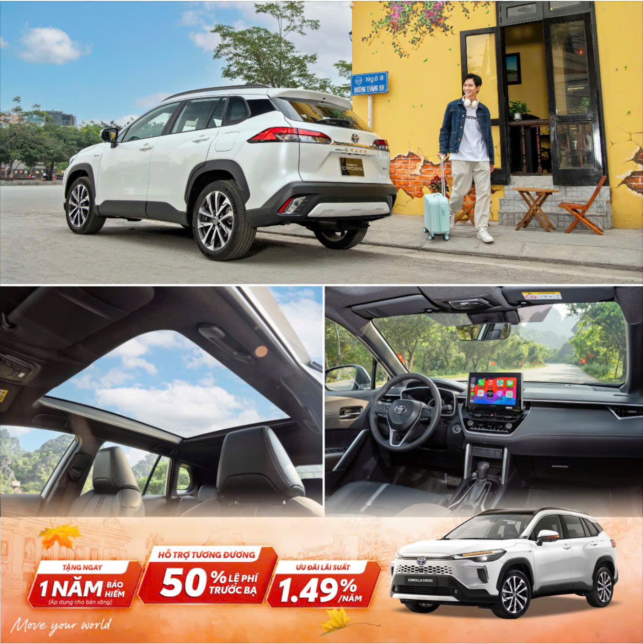 COROLLA CROSS – PHONG CÁCH SUV CHINH PHỤC GIÁ CHỈ TỪ 820 TRIỆU