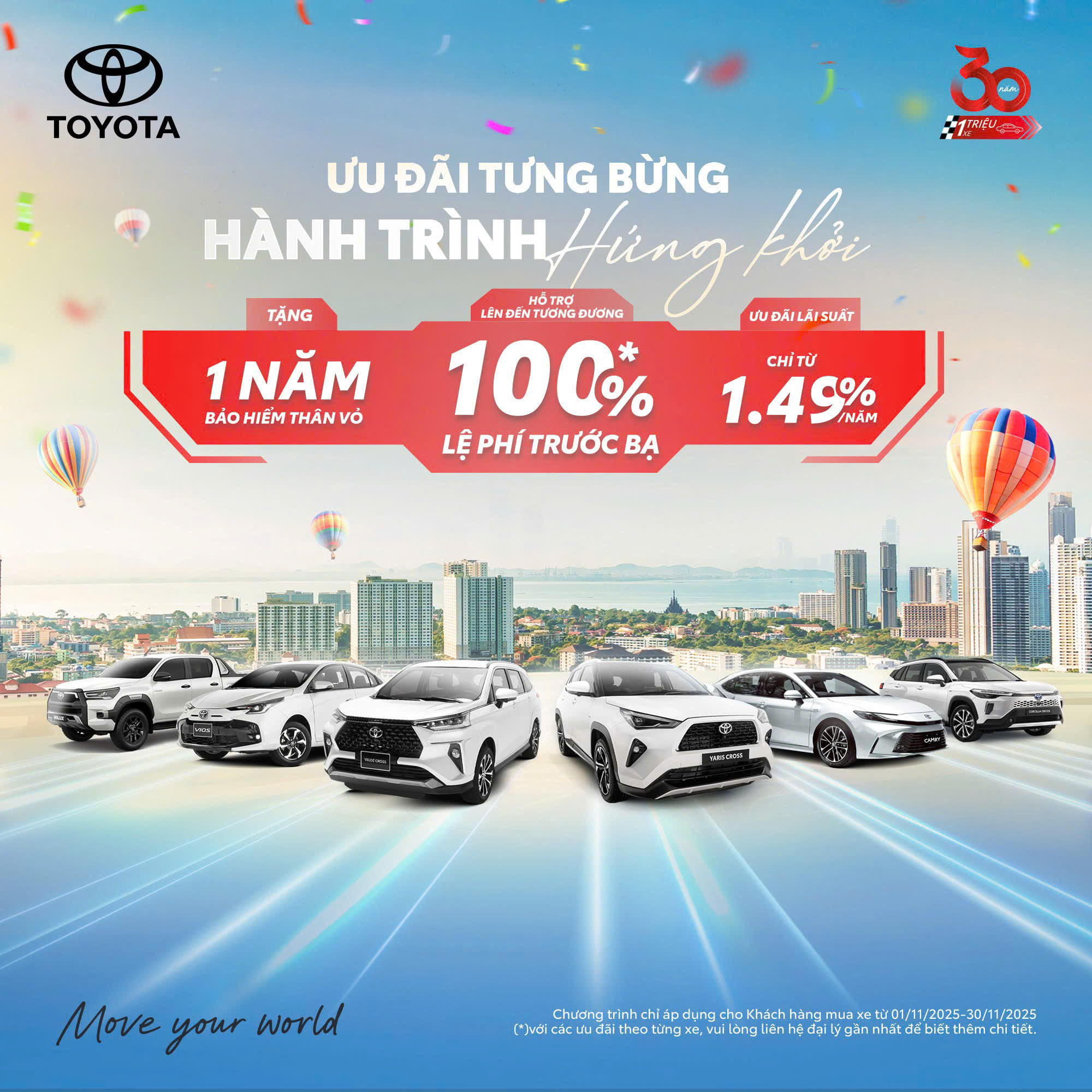 ƯU ĐÃI TƯNG BỪNG - HÀNH TRÌNH HỨNG KHỞI