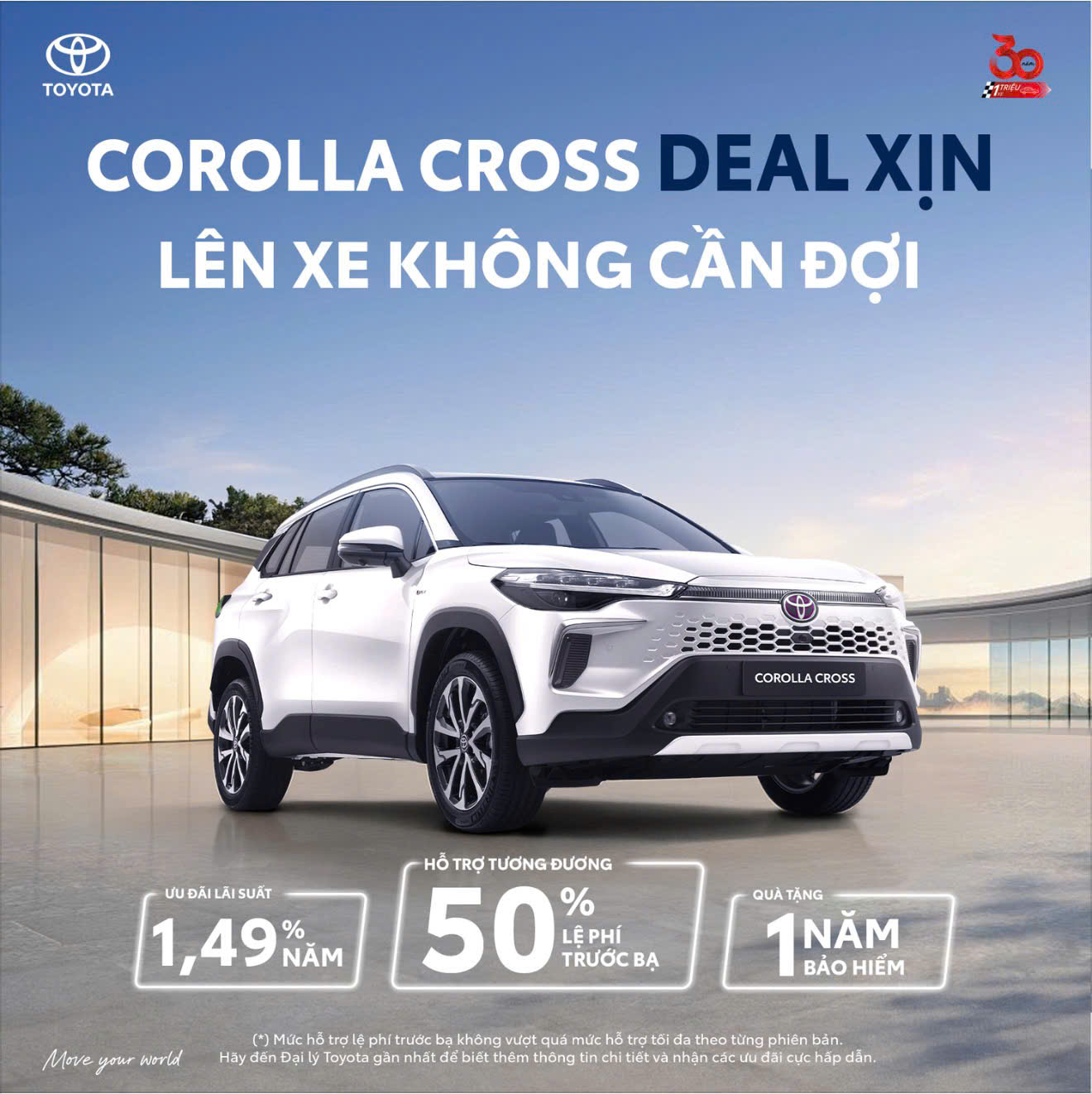 COROLLA CROSS DEAL XỊN – LÊN XE KHÔNG CẦN ĐỢI