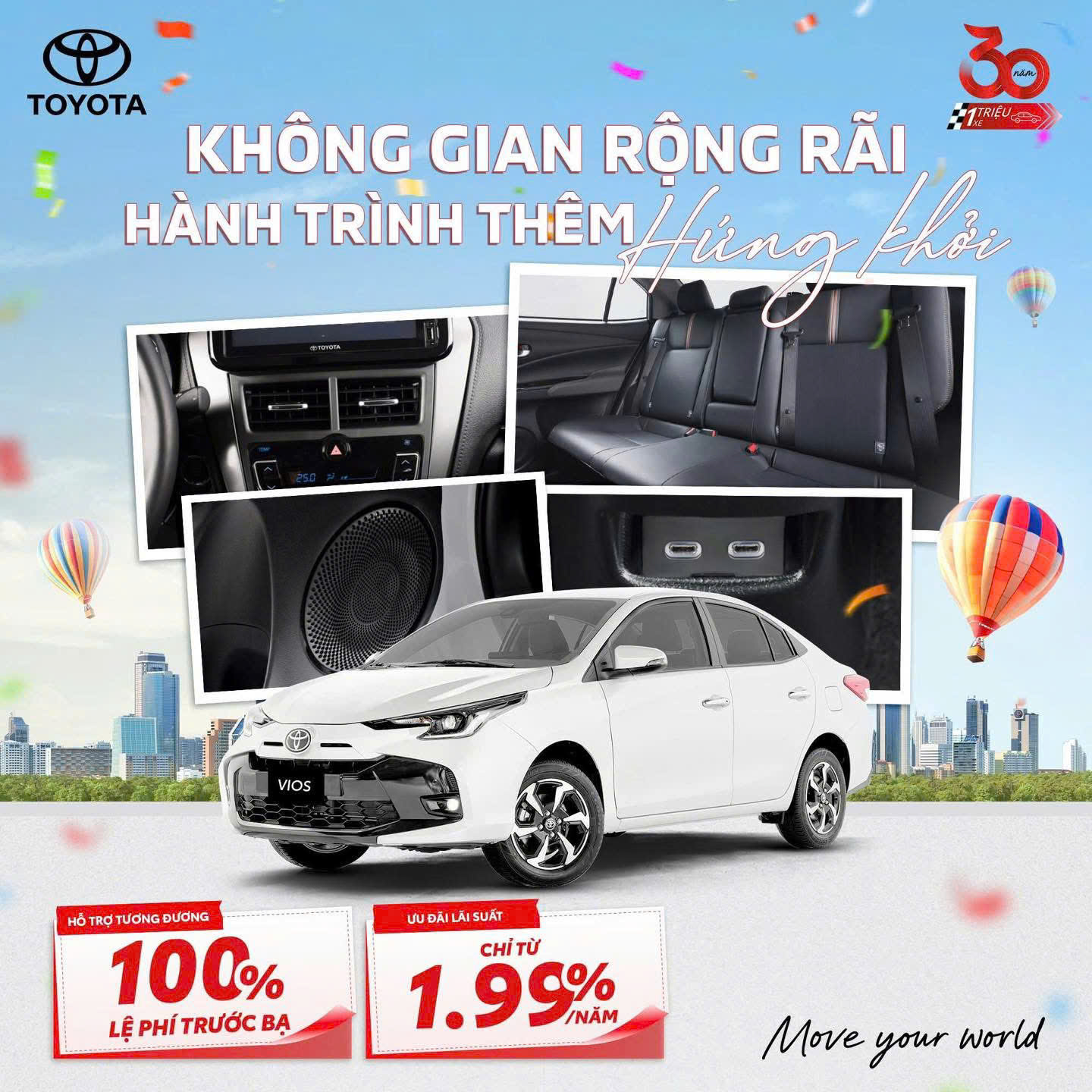 KHÔNG GIAN RỘNG RÃI - HÀNH TRÌNH THÊM HỨNG KHỞI