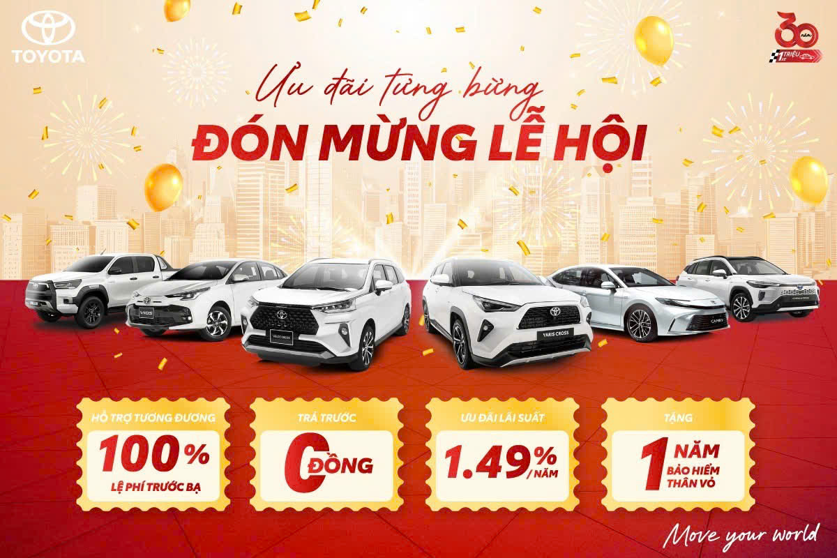 ƯU ĐÃI TƯNG BỪNG - ĐÓN MỪNG LỄ HỘI
