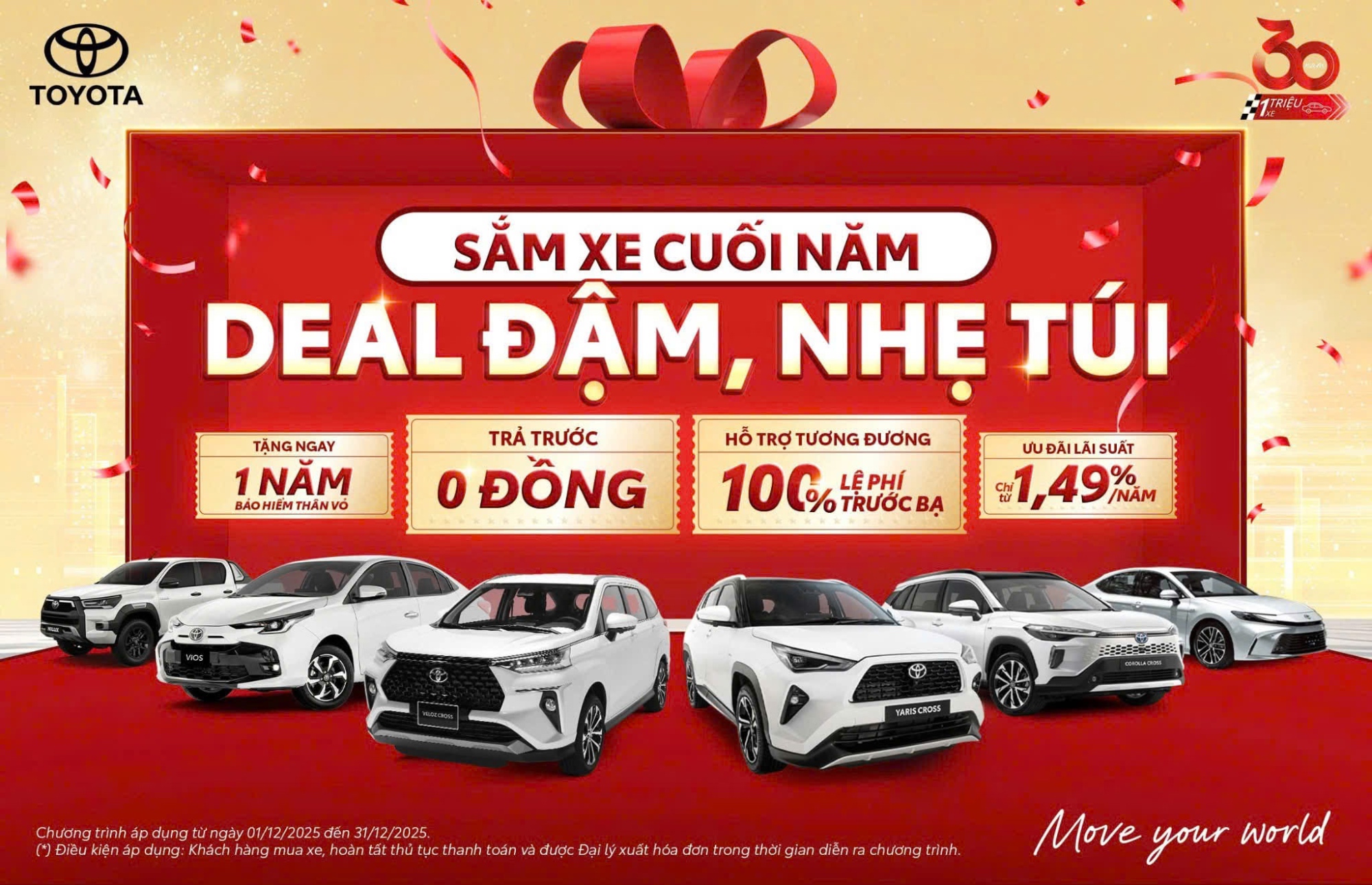 SẮM XE CUỐI NĂM – DEAL ĐẬM, NHẸ “TÚI”