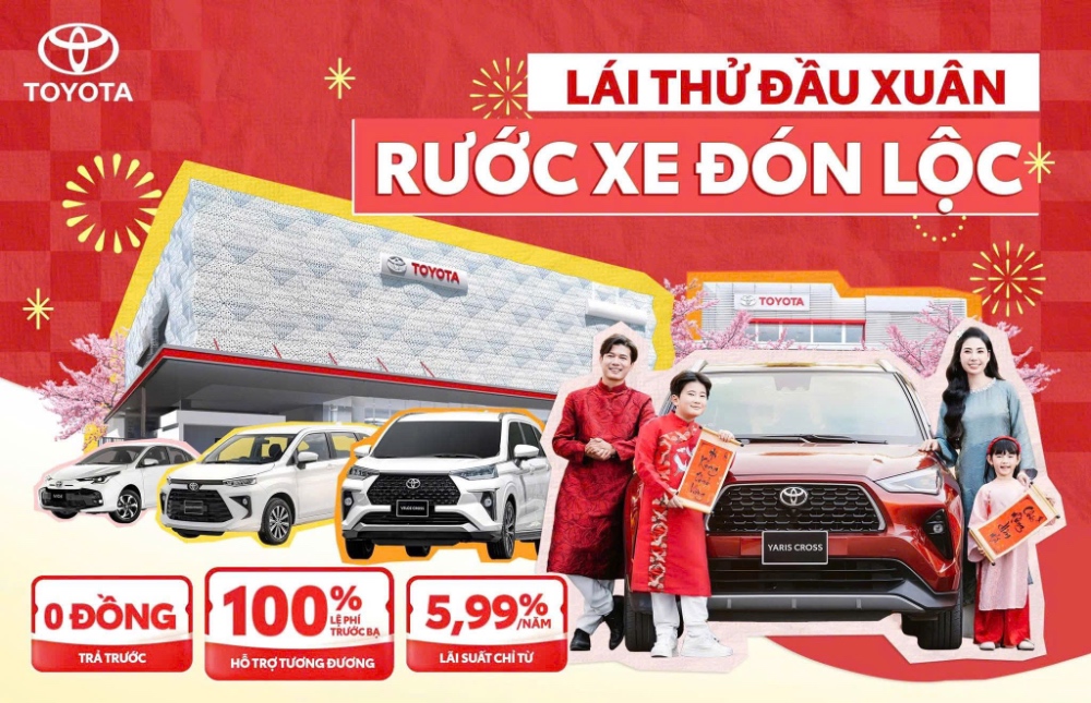 LÁI THỬ ĐẦU XUÂN - RƯỚC XE ĐÓN LỘC