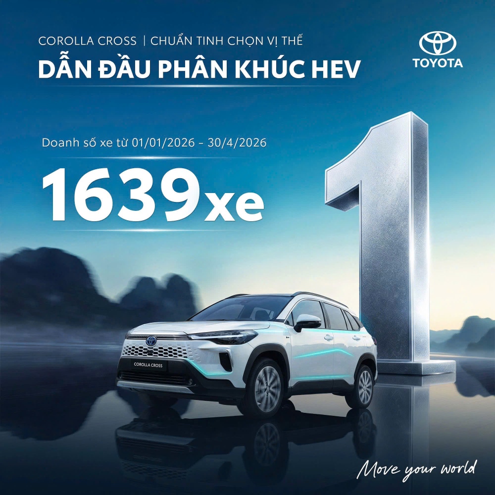 COROLLA CROSS - CHUẨN TINH CHỌN VỊ THẾ