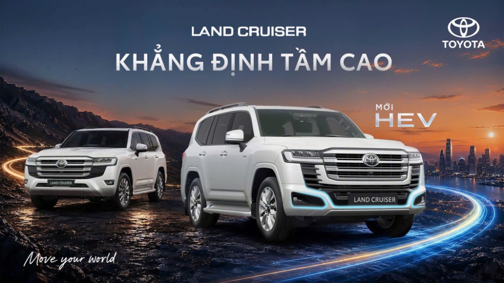 LAND CRUISER (300 SERIES) HEV – CHÍNH THỨC RA MẮT | KHẲNG ĐỊNH TẦM CAO